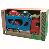 Set Camion transportor de masini cu patru masinute